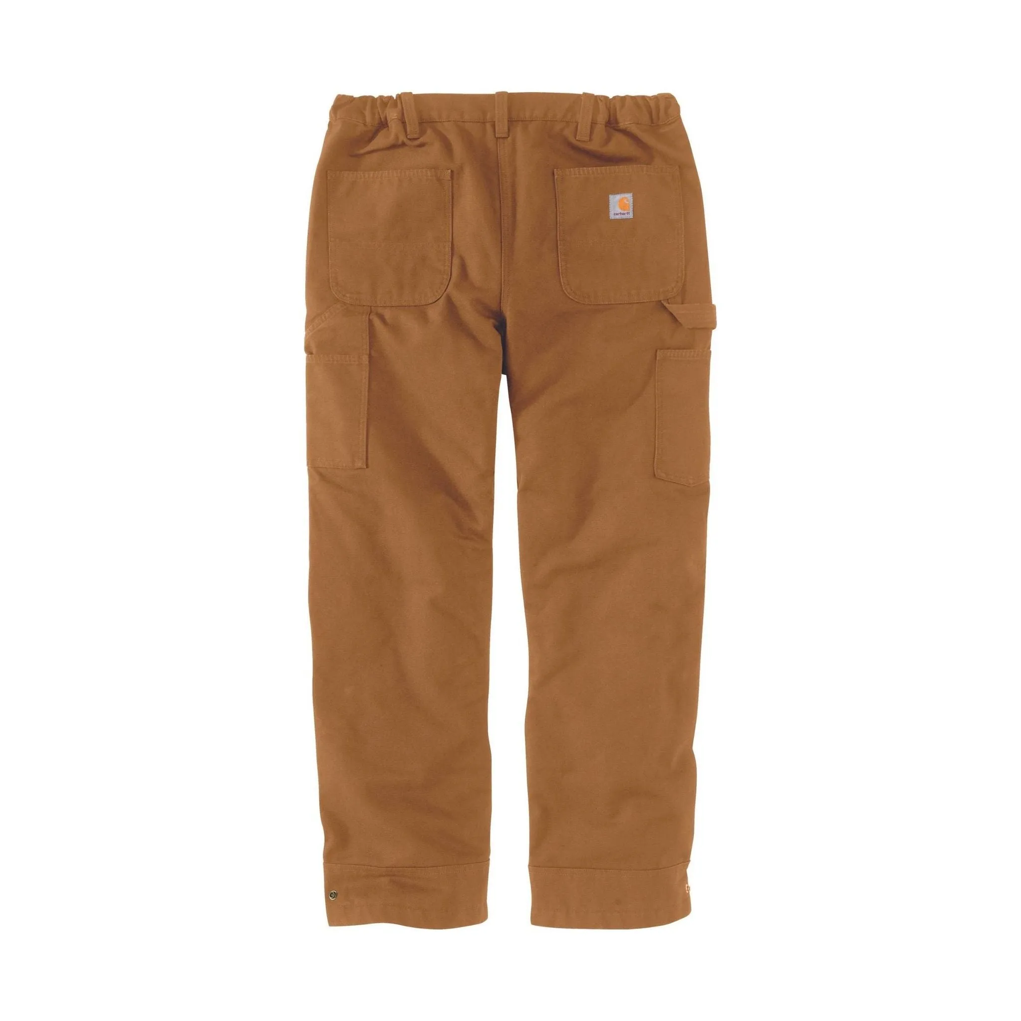 Carhartt Men's Loose Fit Washed Duck Insulated Pant - Brown