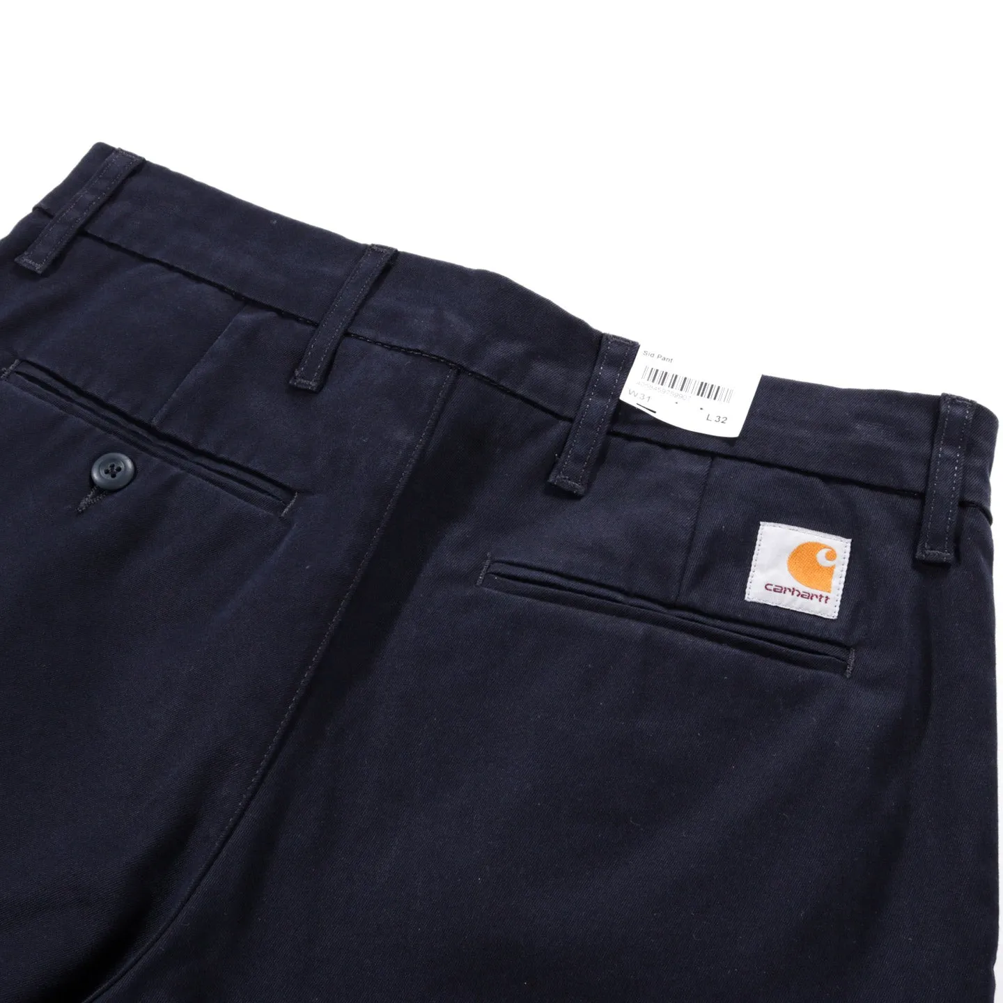 CARHARTT WIP SID PANT 'DOLTON' STRETCH TWILL NAVY