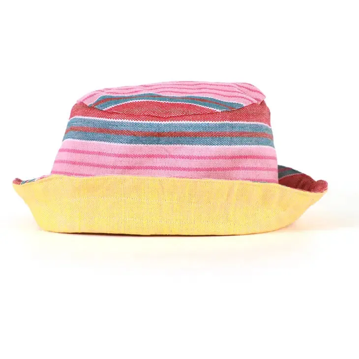 Child Bucket Hat Carousel Stripe