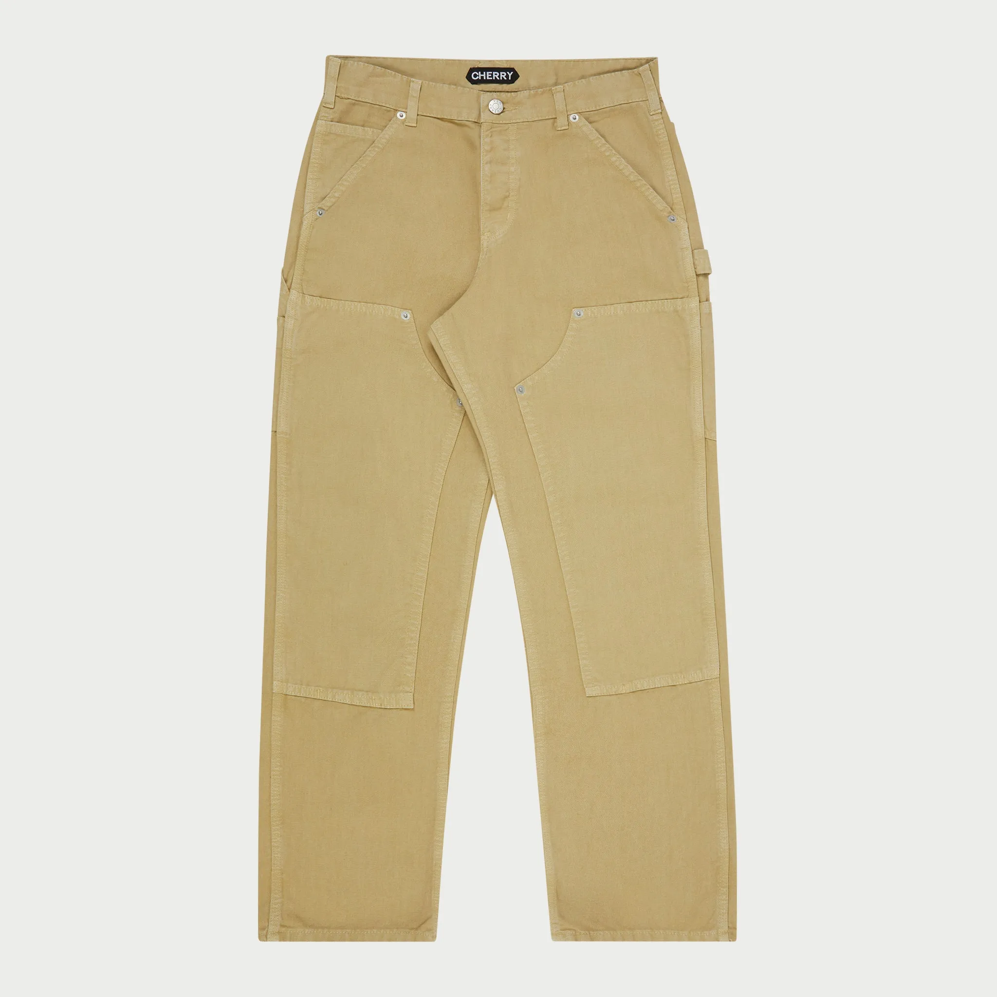 Classic Canvas Double Knee (Tan)