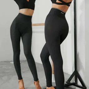 Classic Noir Dance Leggings for Ladies | 20218