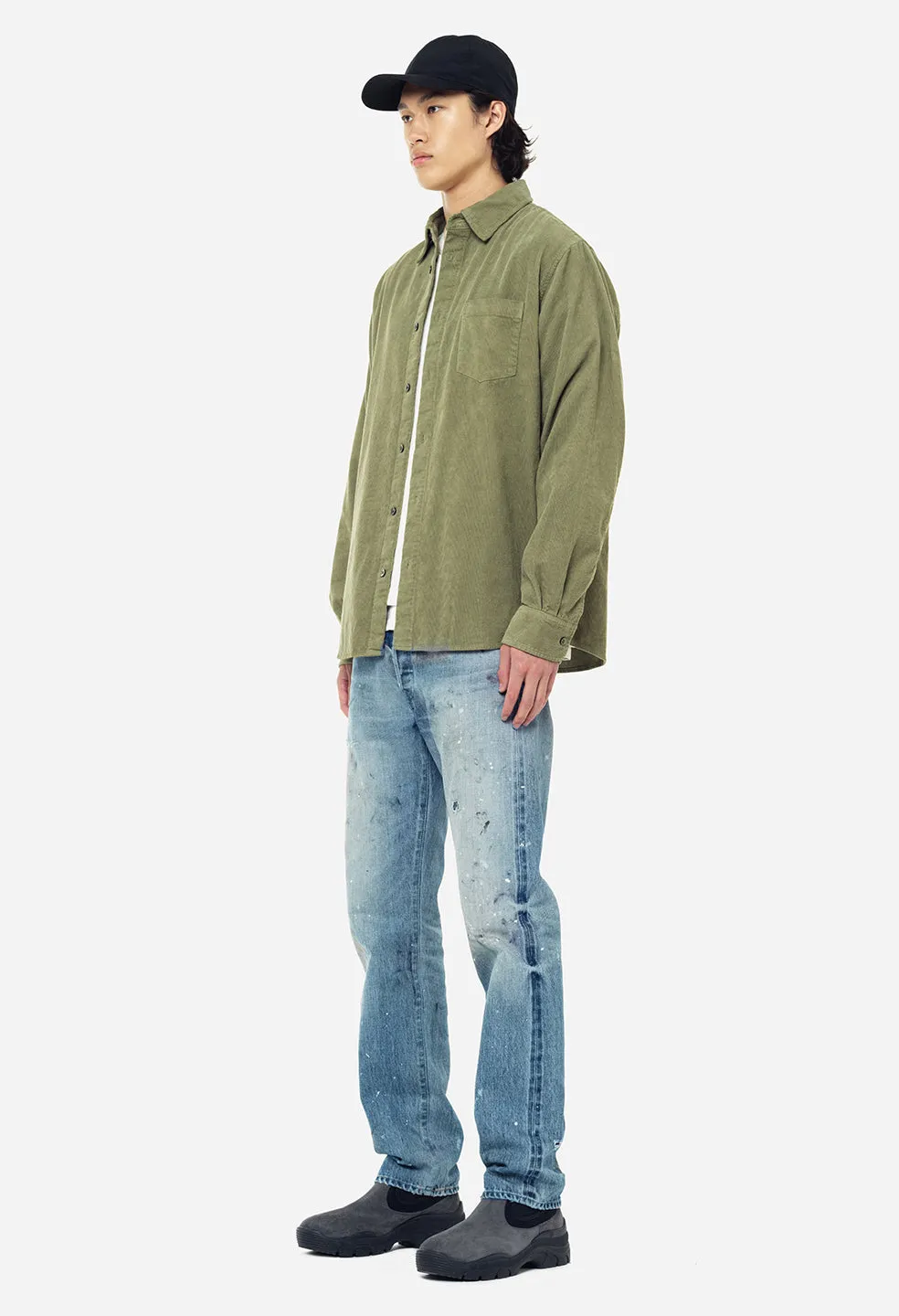 Corduroy Shirt / Olive