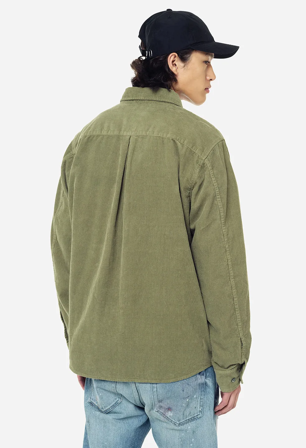 Corduroy Shirt / Olive