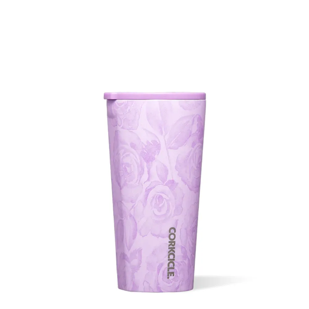 Corkcicle 16oz Floral Tumbler - Forget Me Not