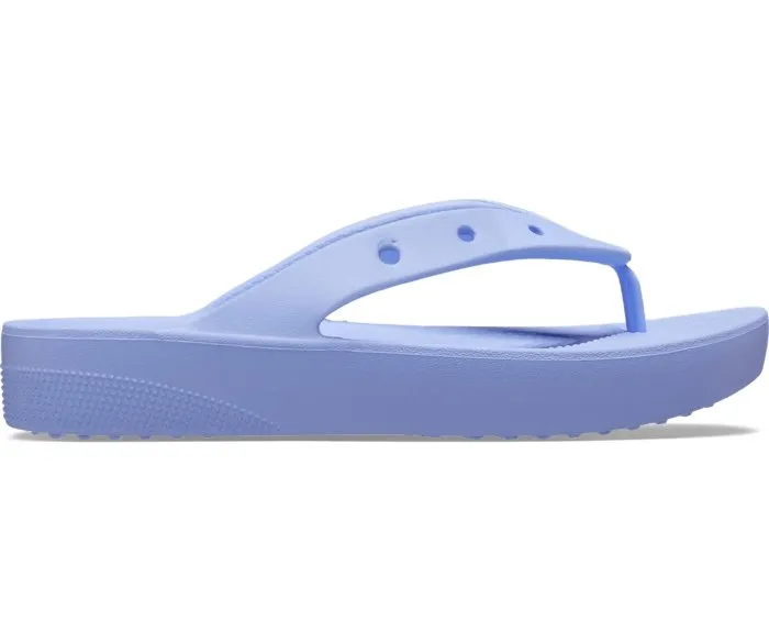 Crocs Women's Classic Platform Flip - Moon Jelly