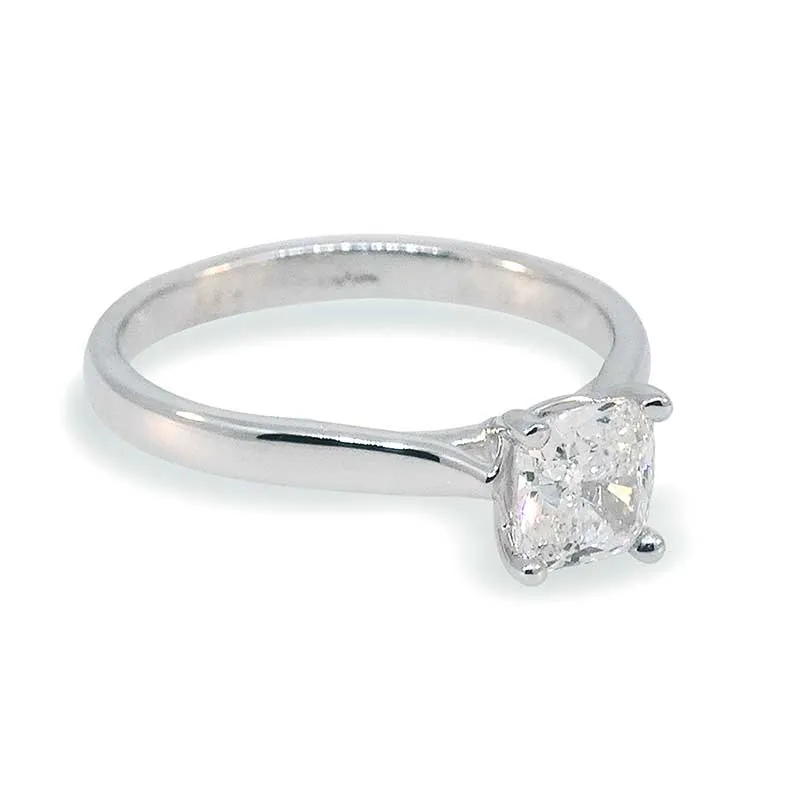 Cushion Cut Diamond Ring