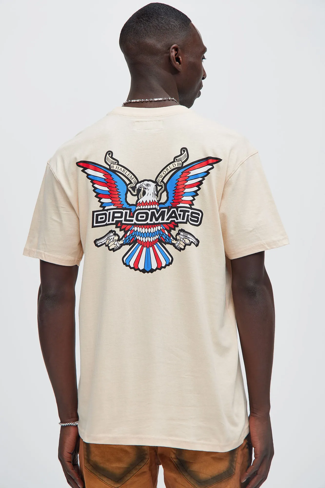 Dipset Santana Short Sleeve Tee - Khaki