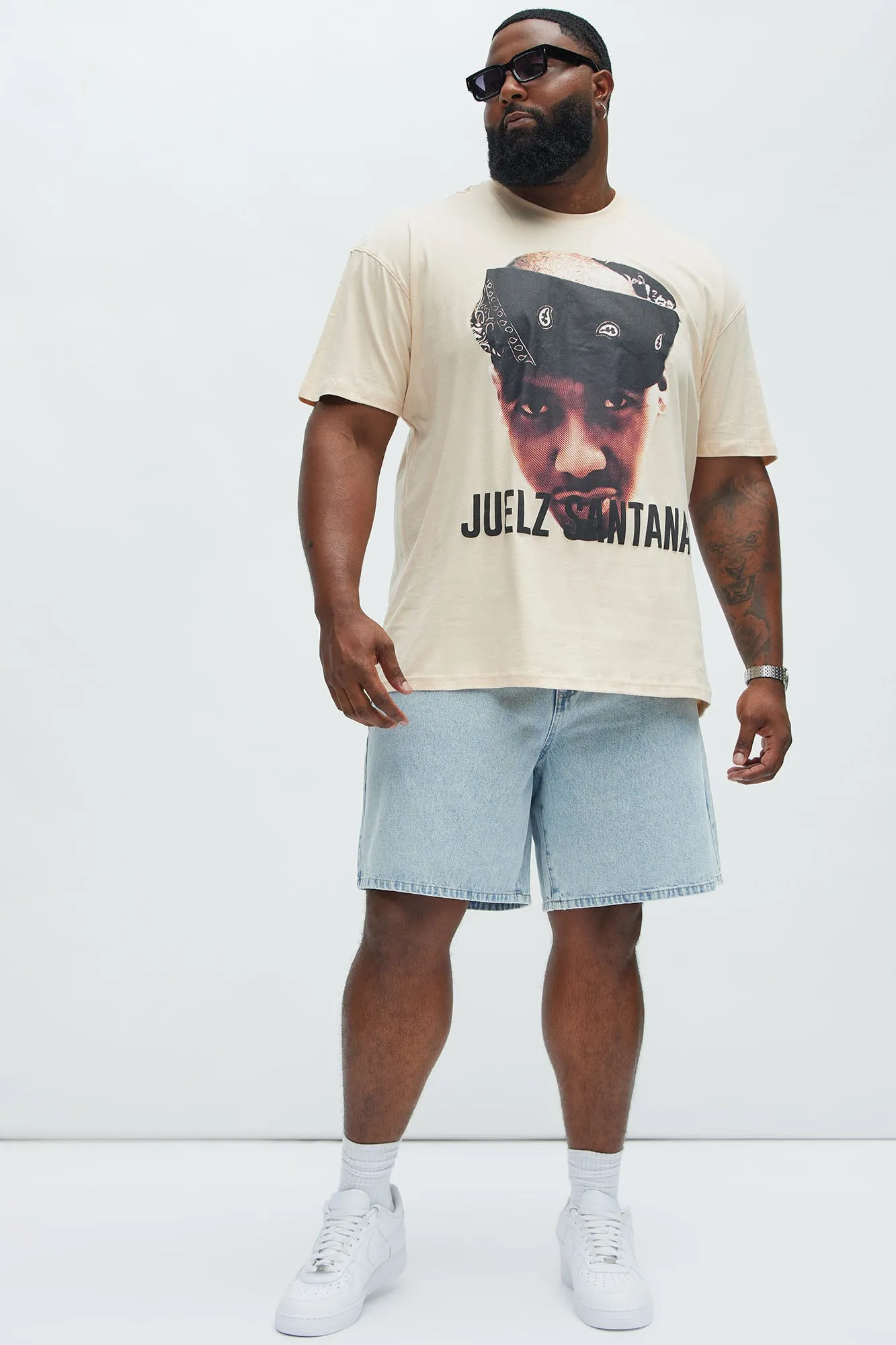 Dipset Santana Short Sleeve Tee - Khaki