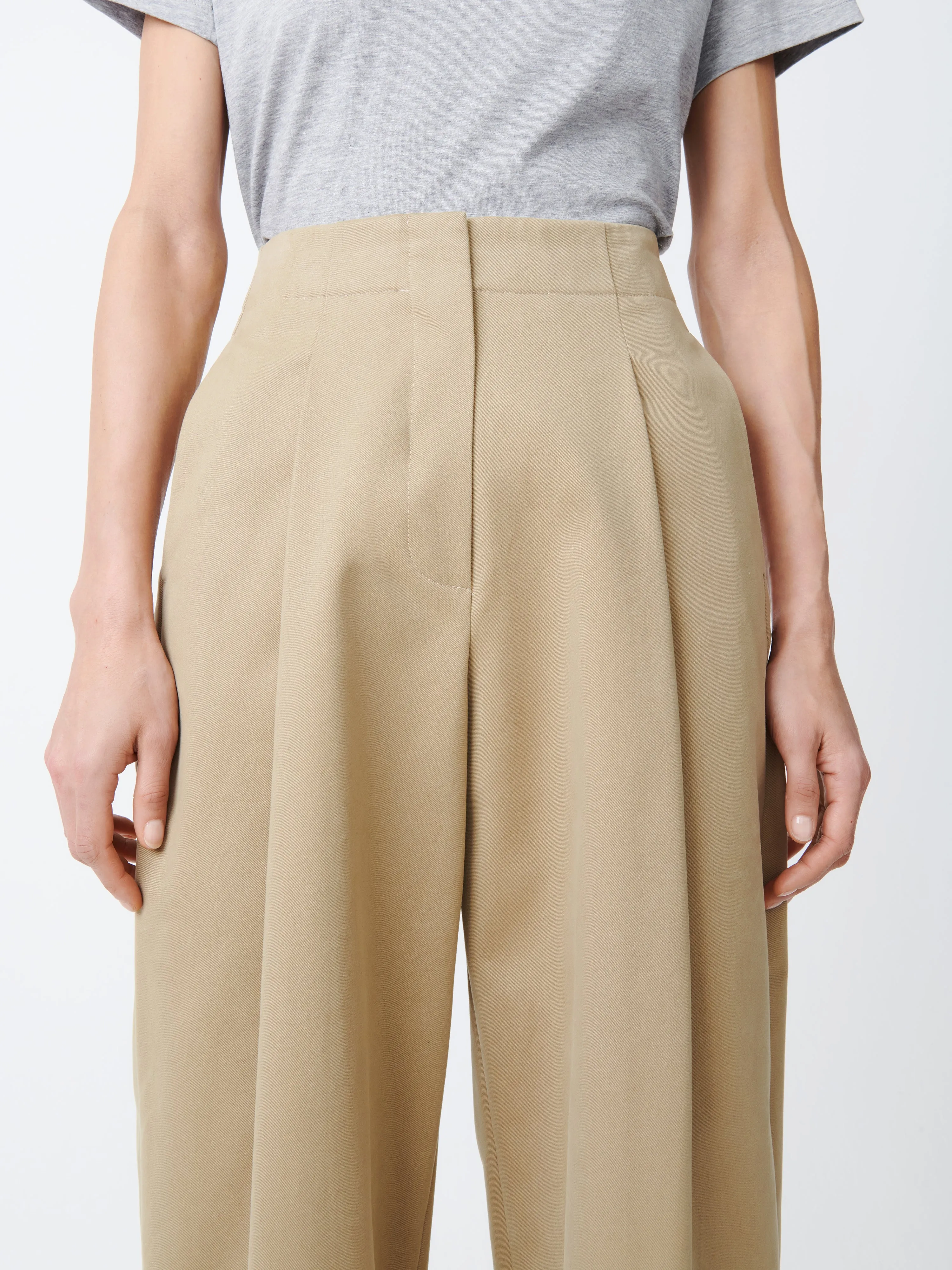 Dordoni Volume Pant in Tan