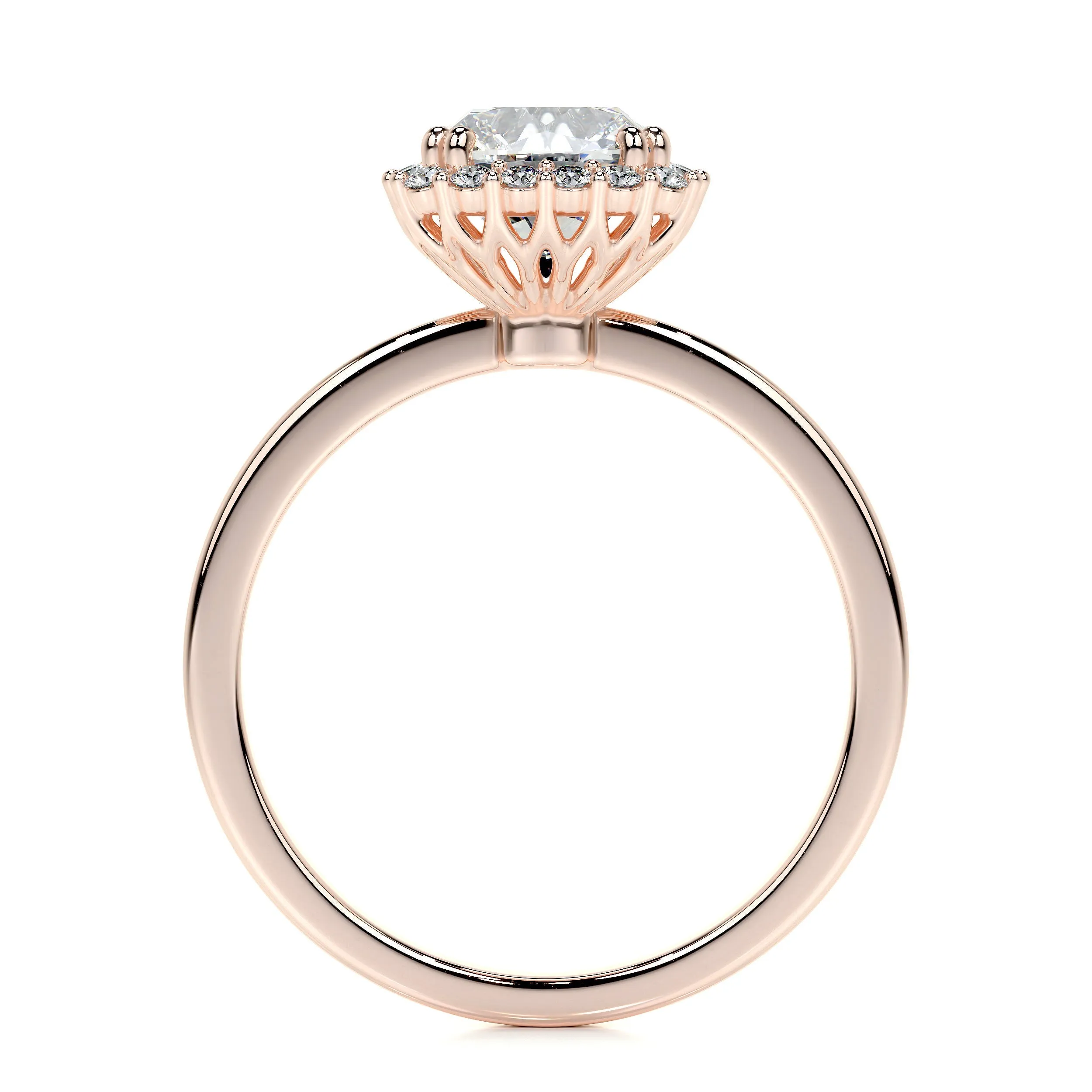 Emery Lab Grown Diamond Ring - 14K Rose Gold