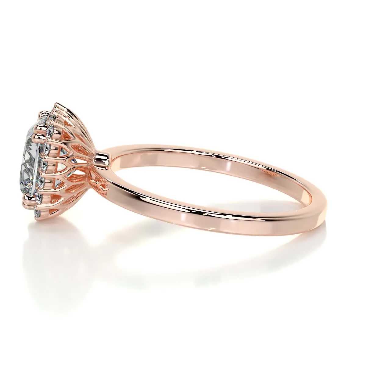 Emery Lab Grown Diamond Ring - 14K Rose Gold