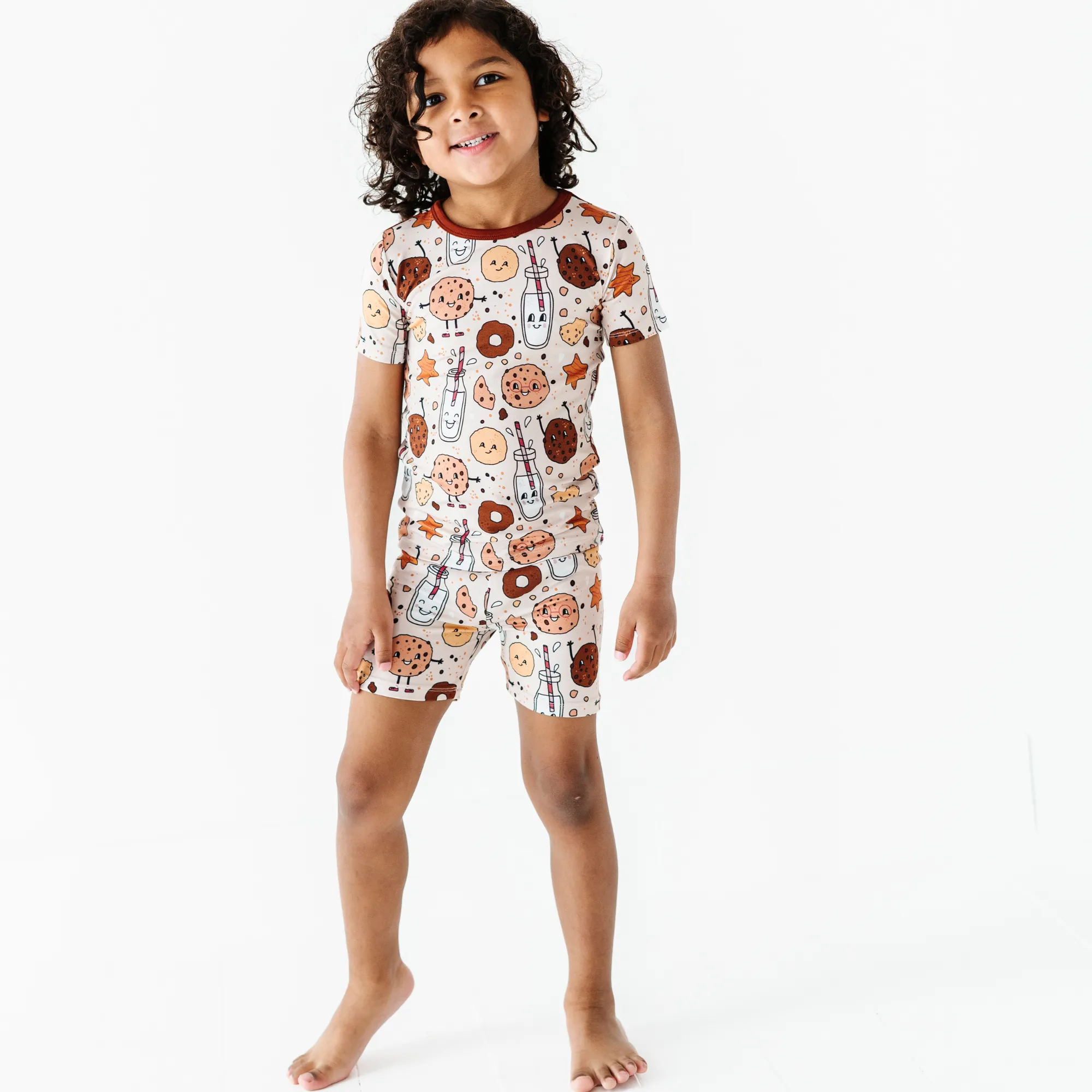 Everything I Dough, I Dough It For You Cookies Toddler/Big Kid Pajamas- Short Sleeve and Shorts