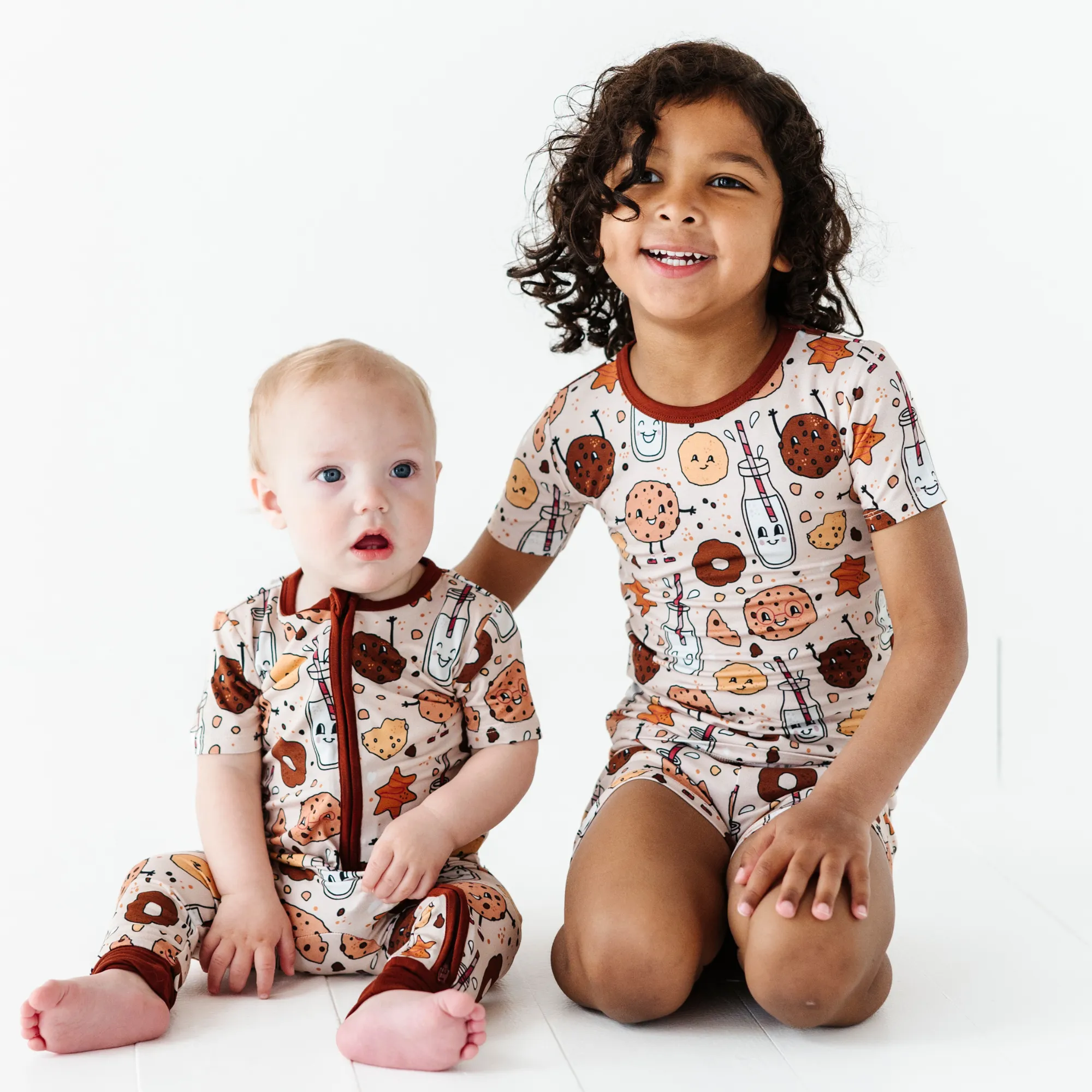 Everything I Dough, I Dough It For You Cookies Toddler/Big Kid Pajamas- Short Sleeve and Shorts