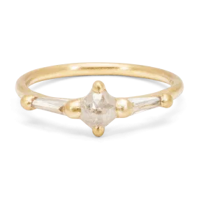 Extra Small Diamond Loire Ring - Size 5 - 9870