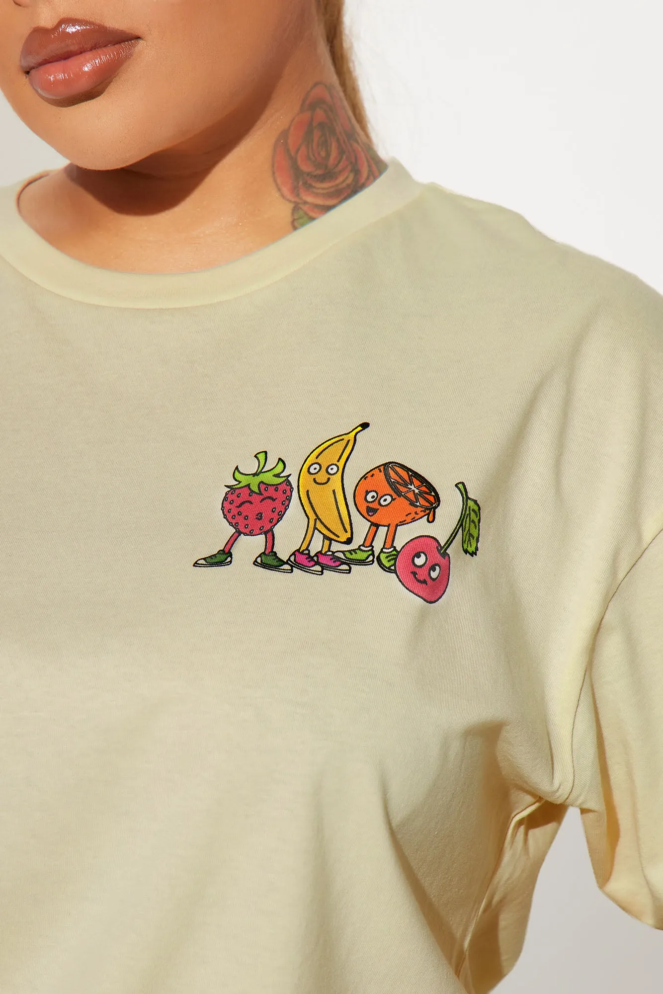 Feeling Fruity Graphic Tee - Off White