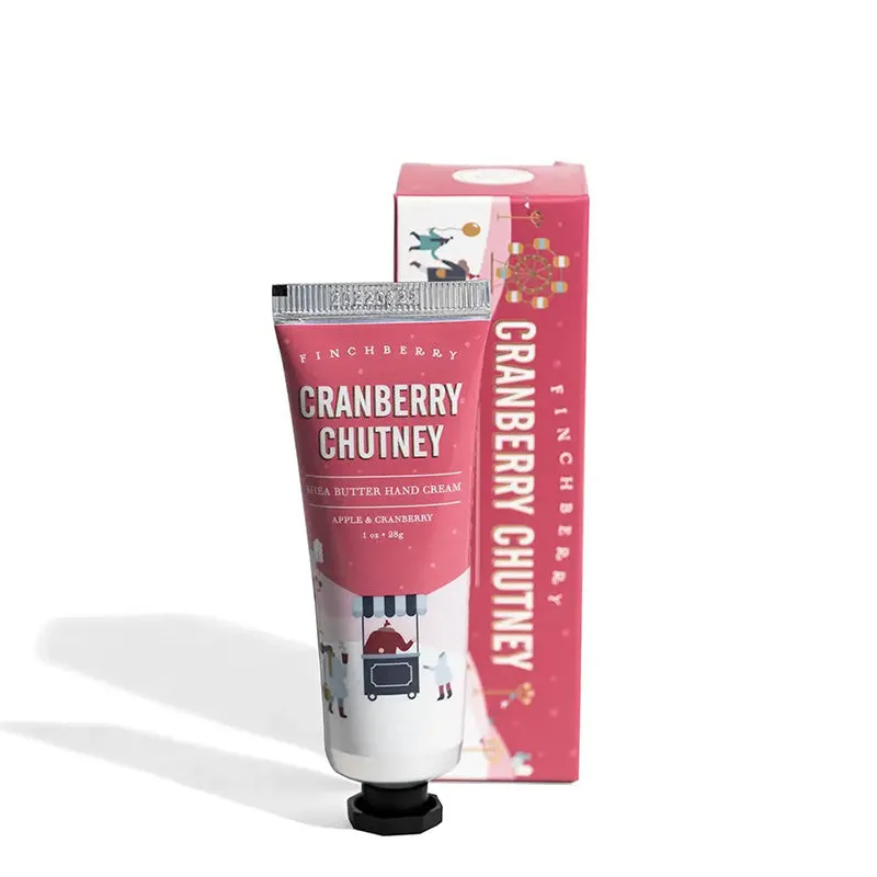 FINCHBERRY | Holiday Cranberry Chutney Travel Hand Cream