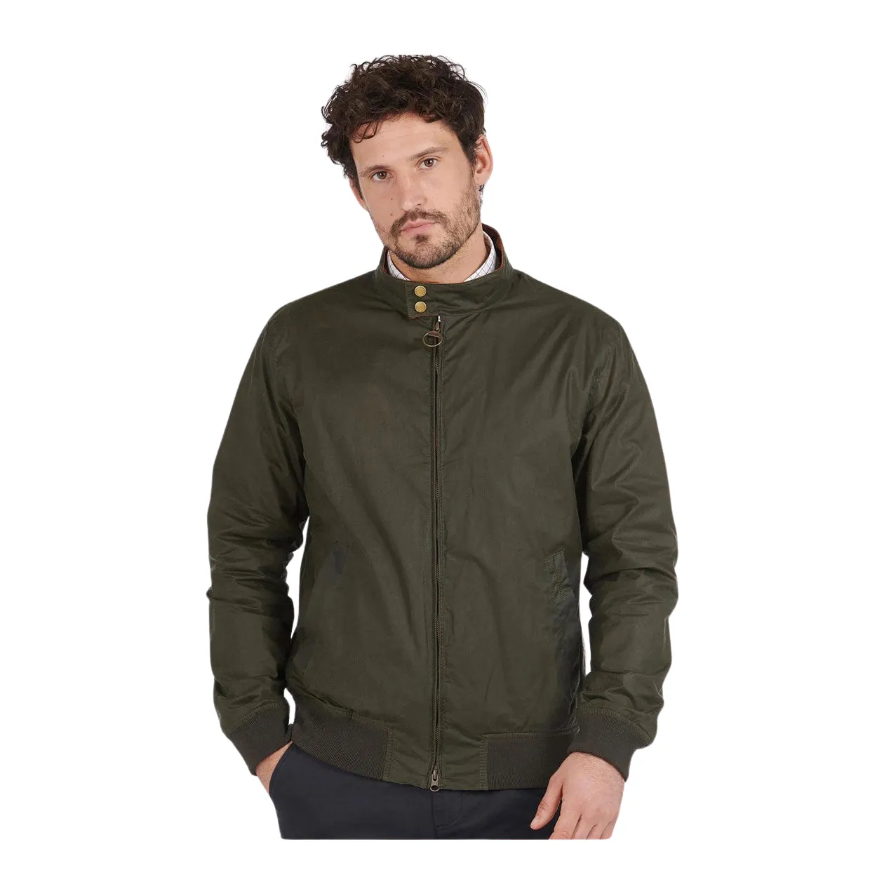 Giubbino Uomo Barbour Royston Lightweight Verde