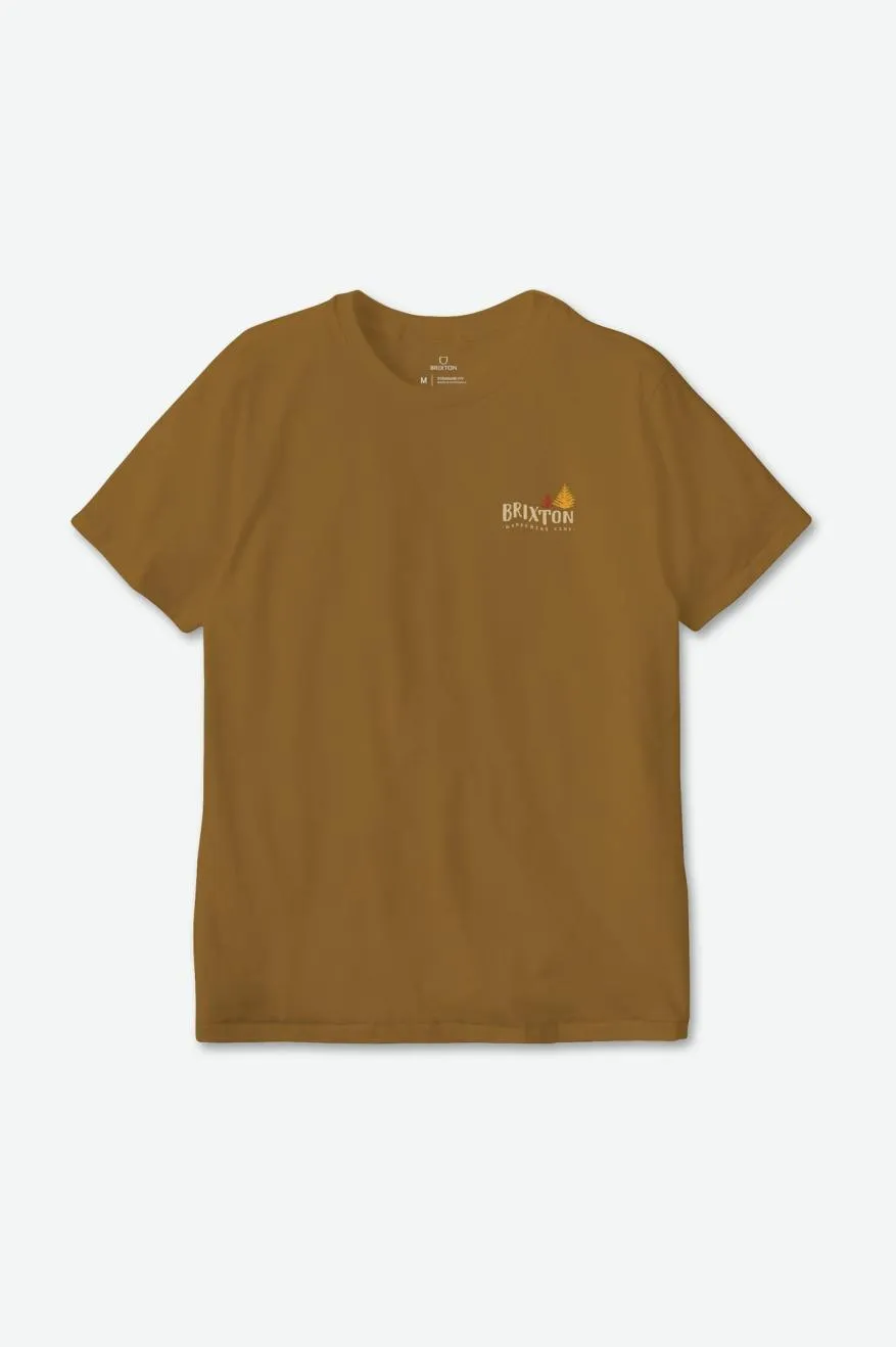 Highview S/S Standard Tee - Golden Brown