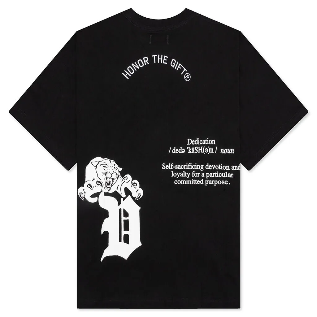 Honor The Gift Dedication S/S Tee - Black