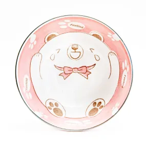 Japanese Cute Bear Porcelain Bowl