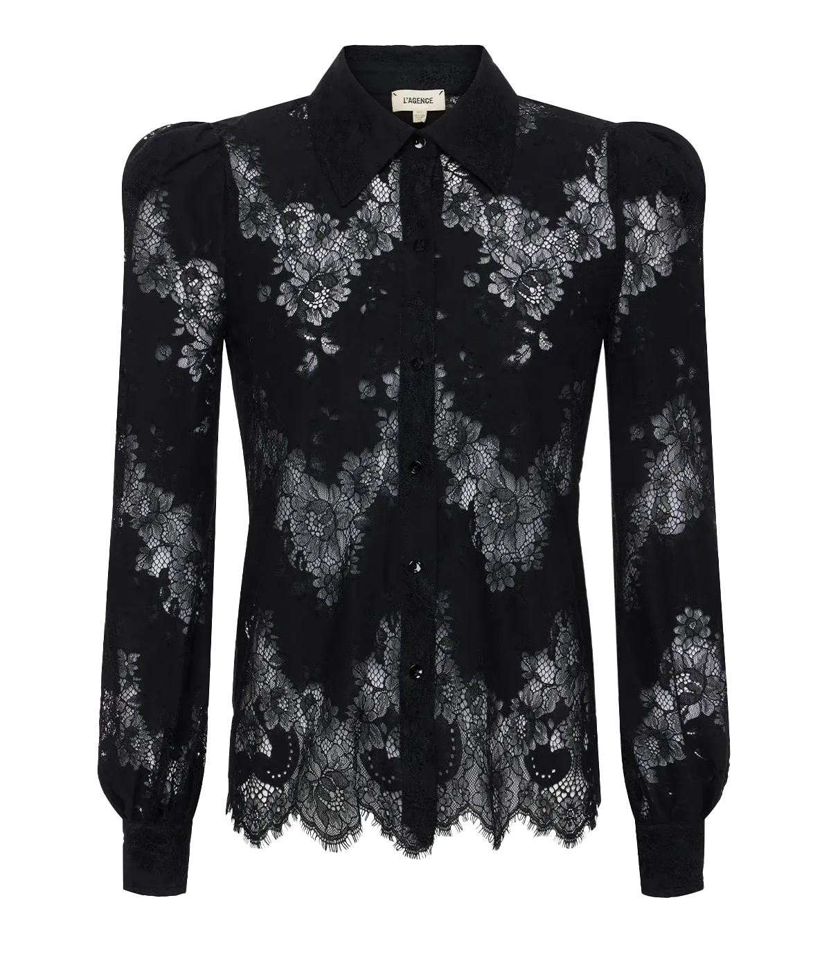 Jenica Lace Blouse in Black