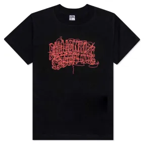 Kids BB Linework S/S Tee - Black