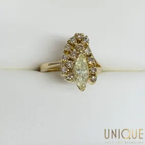 Lady's Marquise Brilliant Diamond Ring