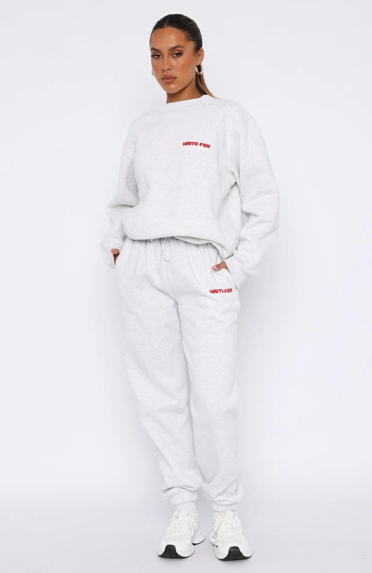 Love Club Sweatpants Grey Marle