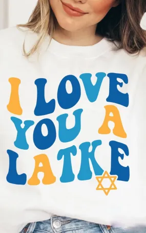 Love You A Latke Colour | 9 Colours