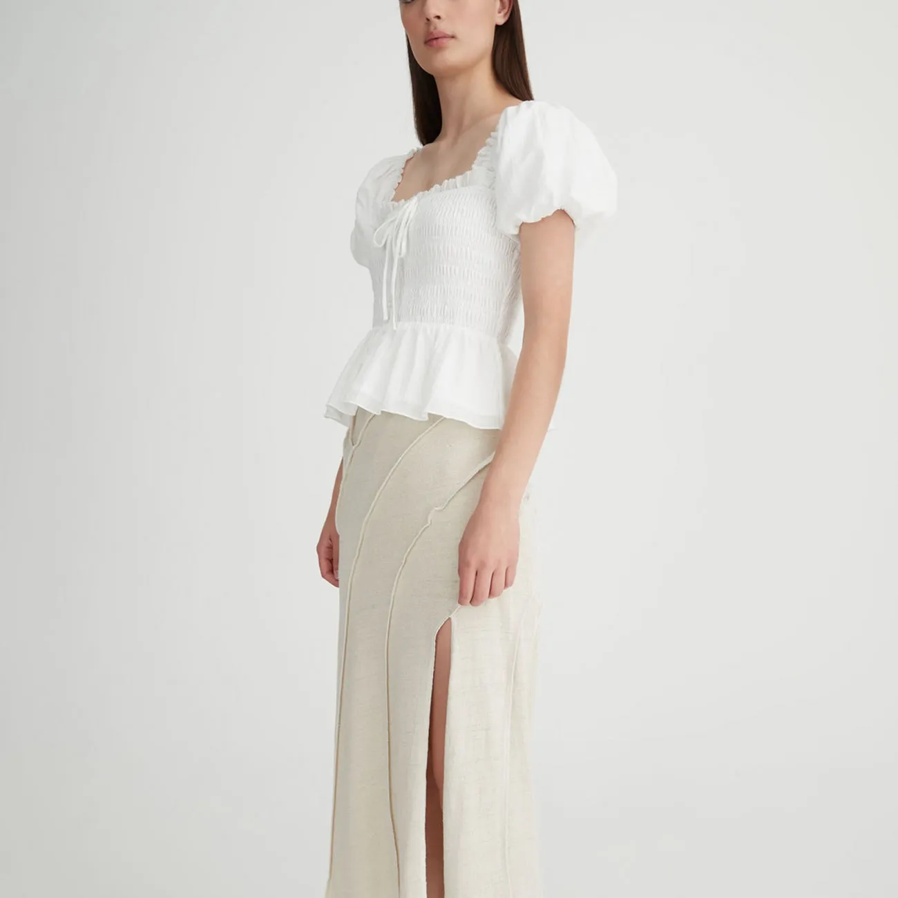 MARGEUX TOP IVORY