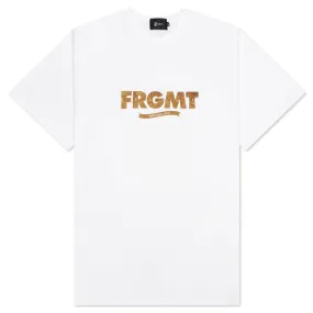 Medicom Toy x fragment design Fur Logo BE@RTEE - White