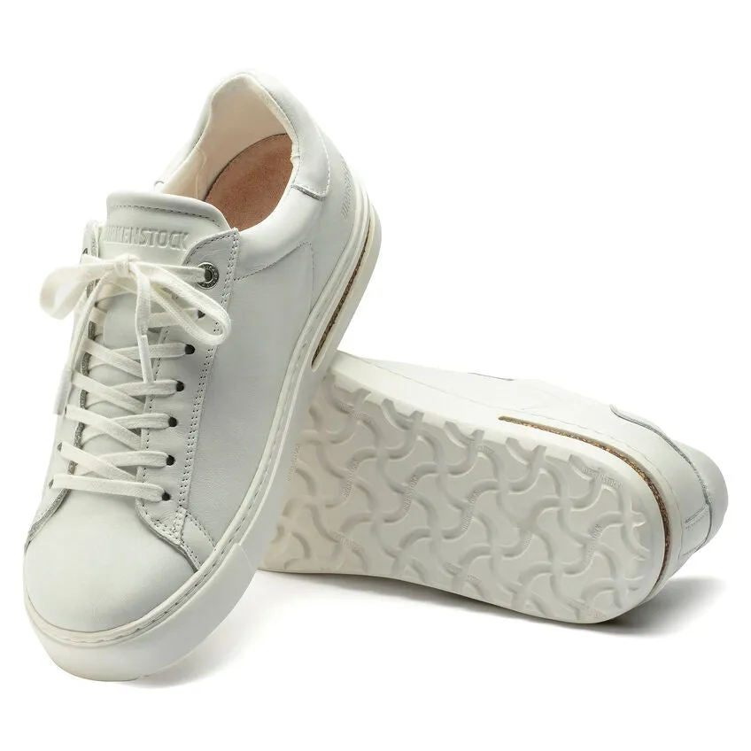 Men's Bend White Leather