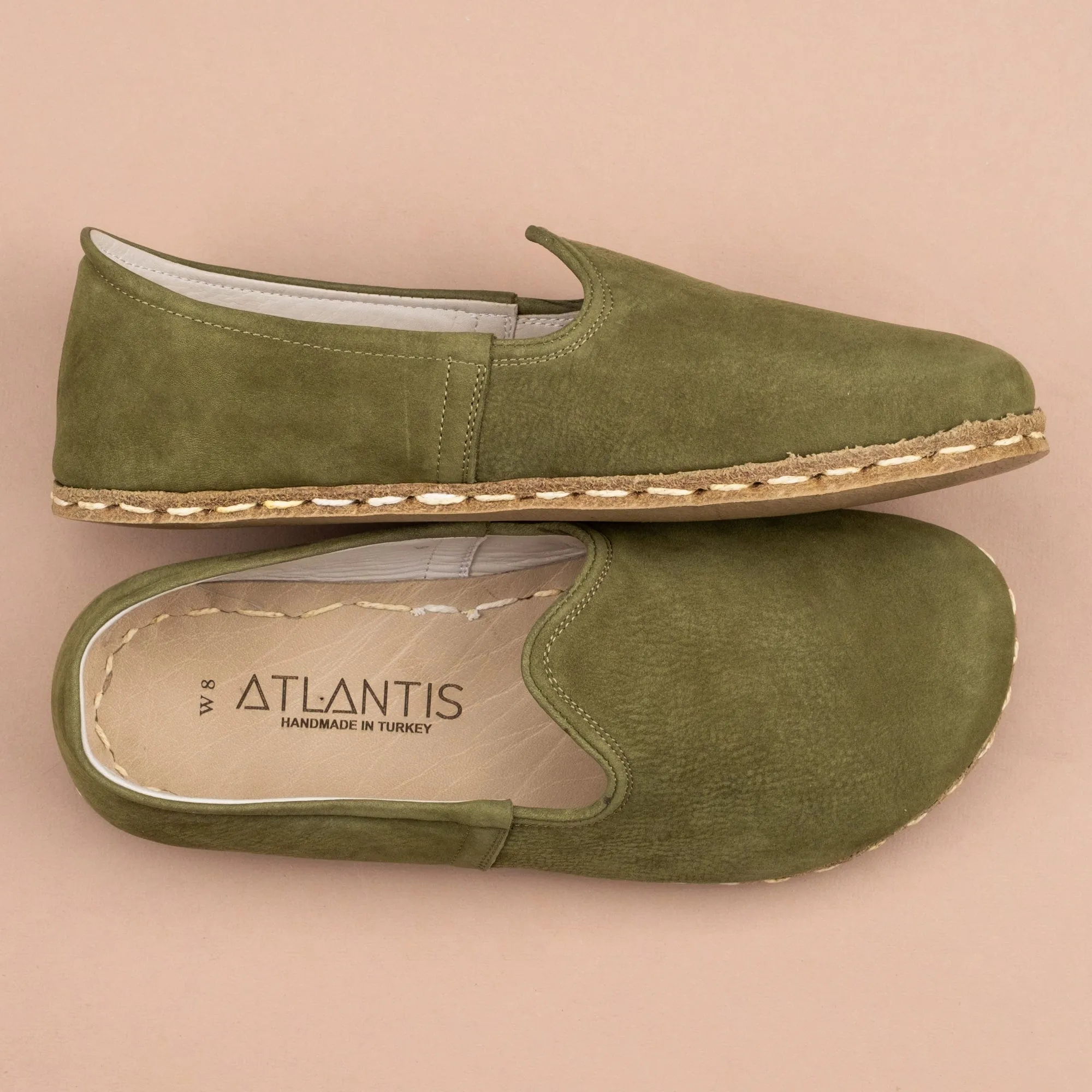 Men's Olive Barefoots