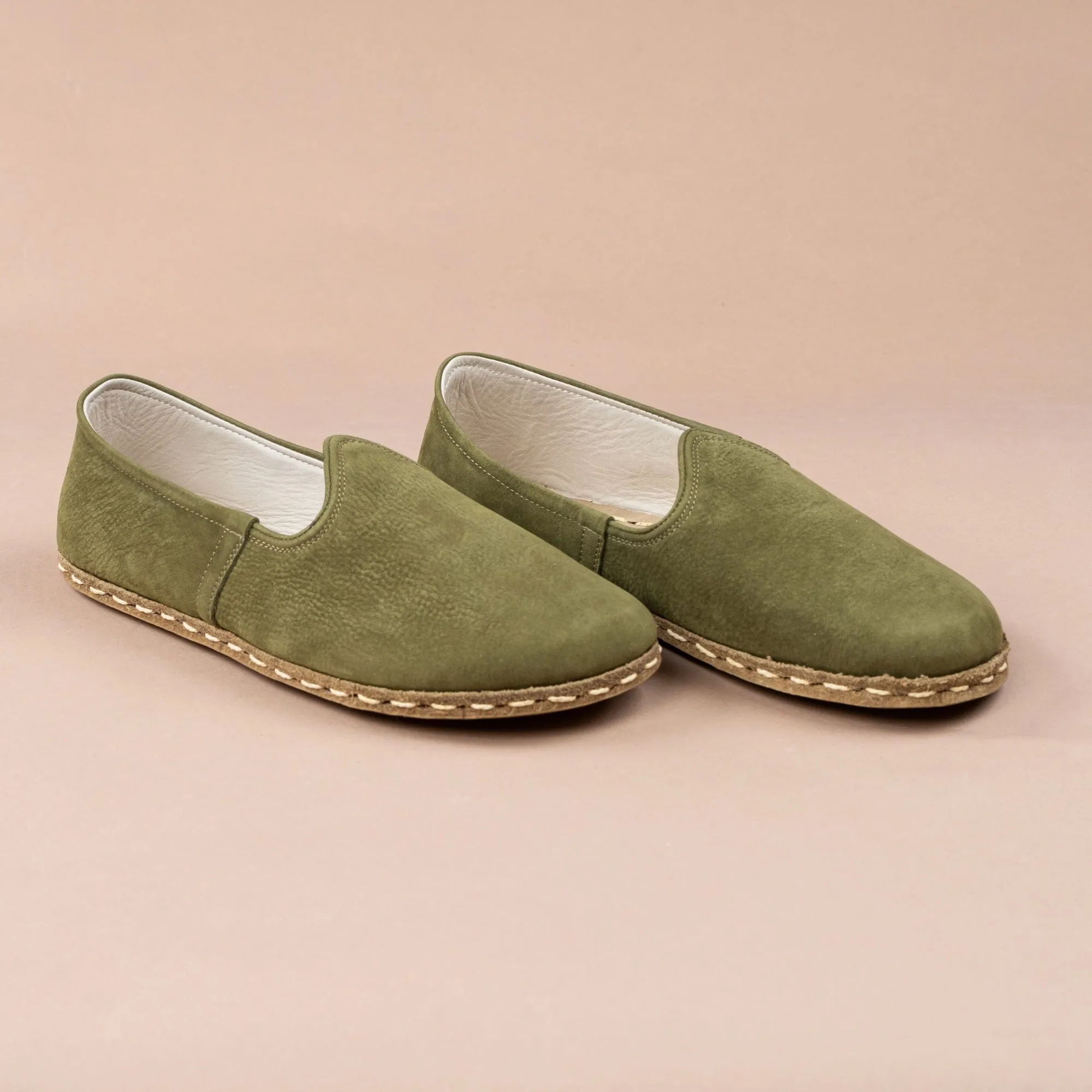 Men's Olive Barefoots