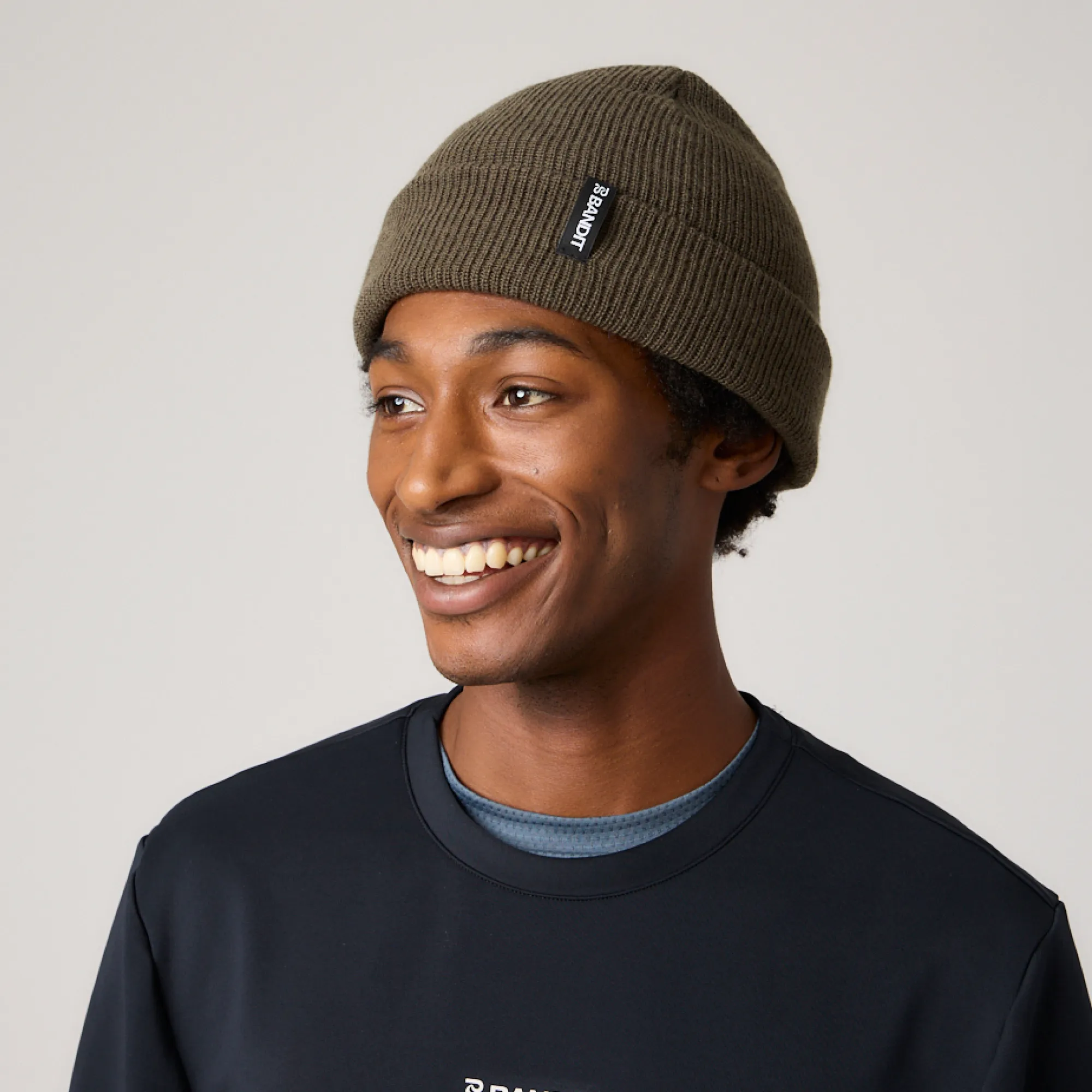 Merino Beanie - Olive