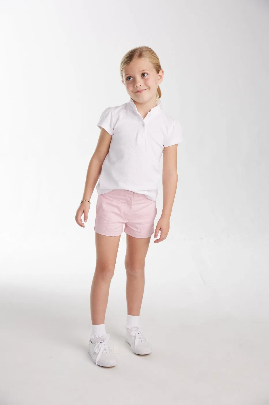 Mini Short - Light Pink Twill