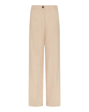 Nemi Wool Trouser (Heathered Tan)