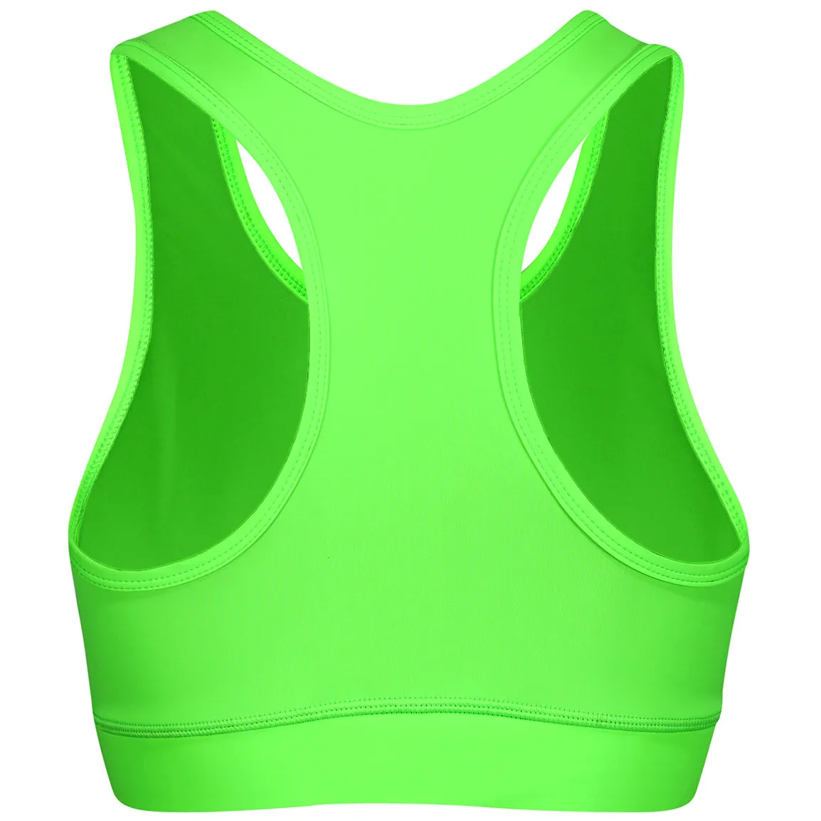 Neon Lime Racer Back Bra