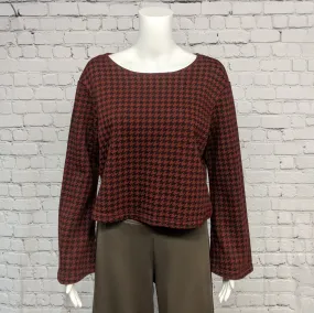 NEW! Wendy Shirt in Granada Houndstooth by Bryn Walker