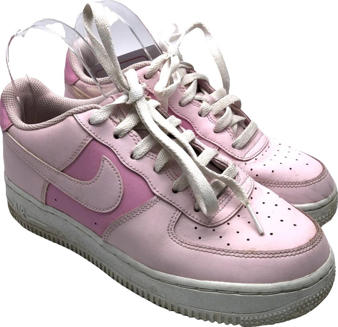 Nike Pink 'foam' Air Force 1gs UK 5.5 EU 38.5 👠