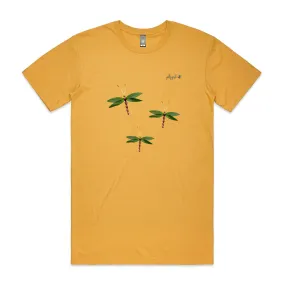 Olive Dragonflies Adult Tee