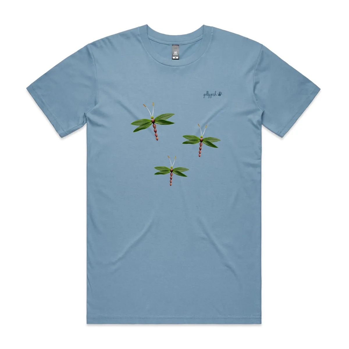 Olive Dragonflies Adult Tee