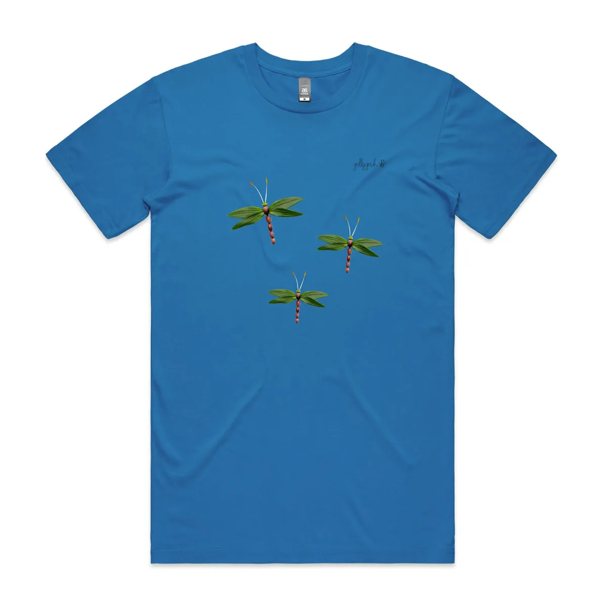 Olive Dragonflies Adult Tee