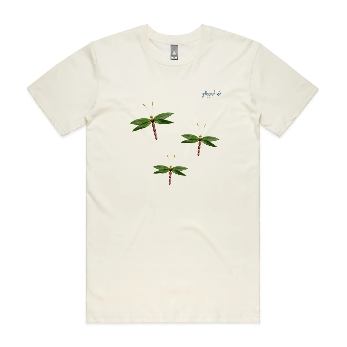 Olive Dragonflies Adult Tee