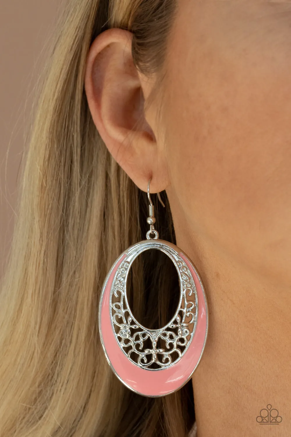 Orchard Bliss - Orange Earring