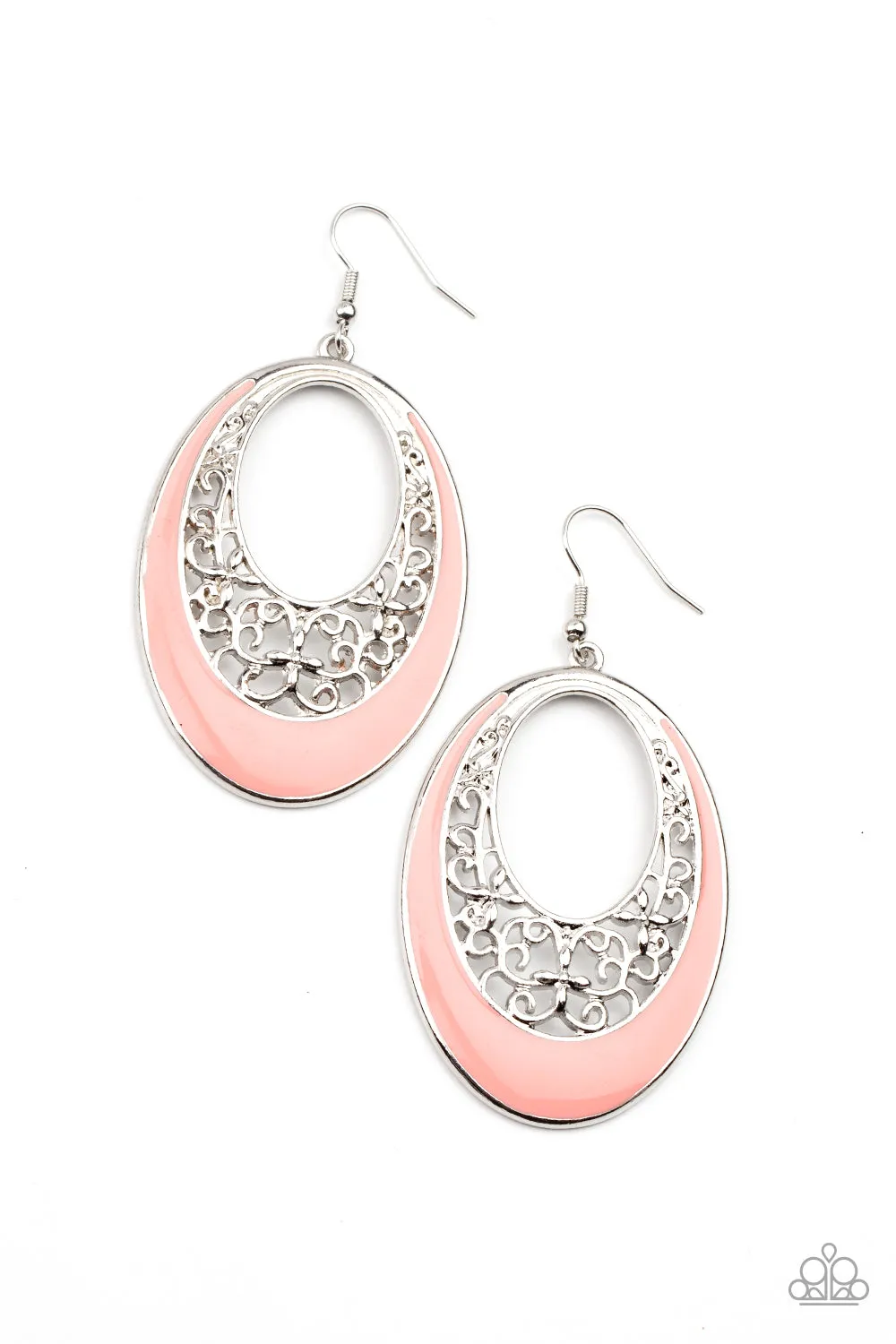 Orchard Bliss - Orange Earring