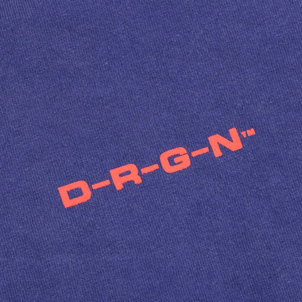 Origins Bleached L/S Tee - Bleached Blue