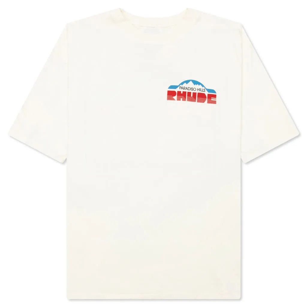 Paradiso Rally Tee - Vintage White