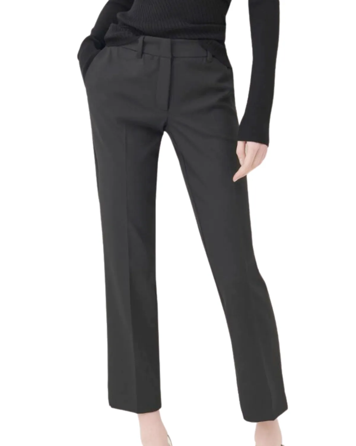 Prua Straight Leg Trouser (Black)