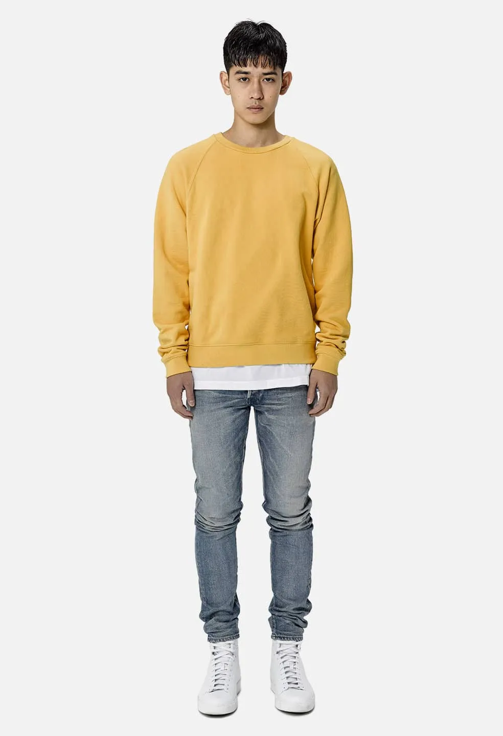 Raglan Crew / Mustard